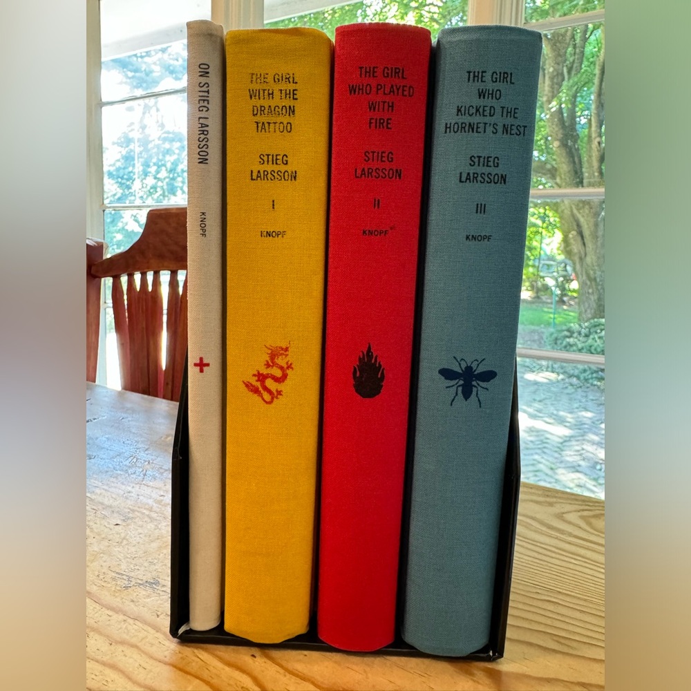 Stieg Larsson's Millennium Trilogy Deluxe Box Set: The Girl w/ the Dragon Tattoo